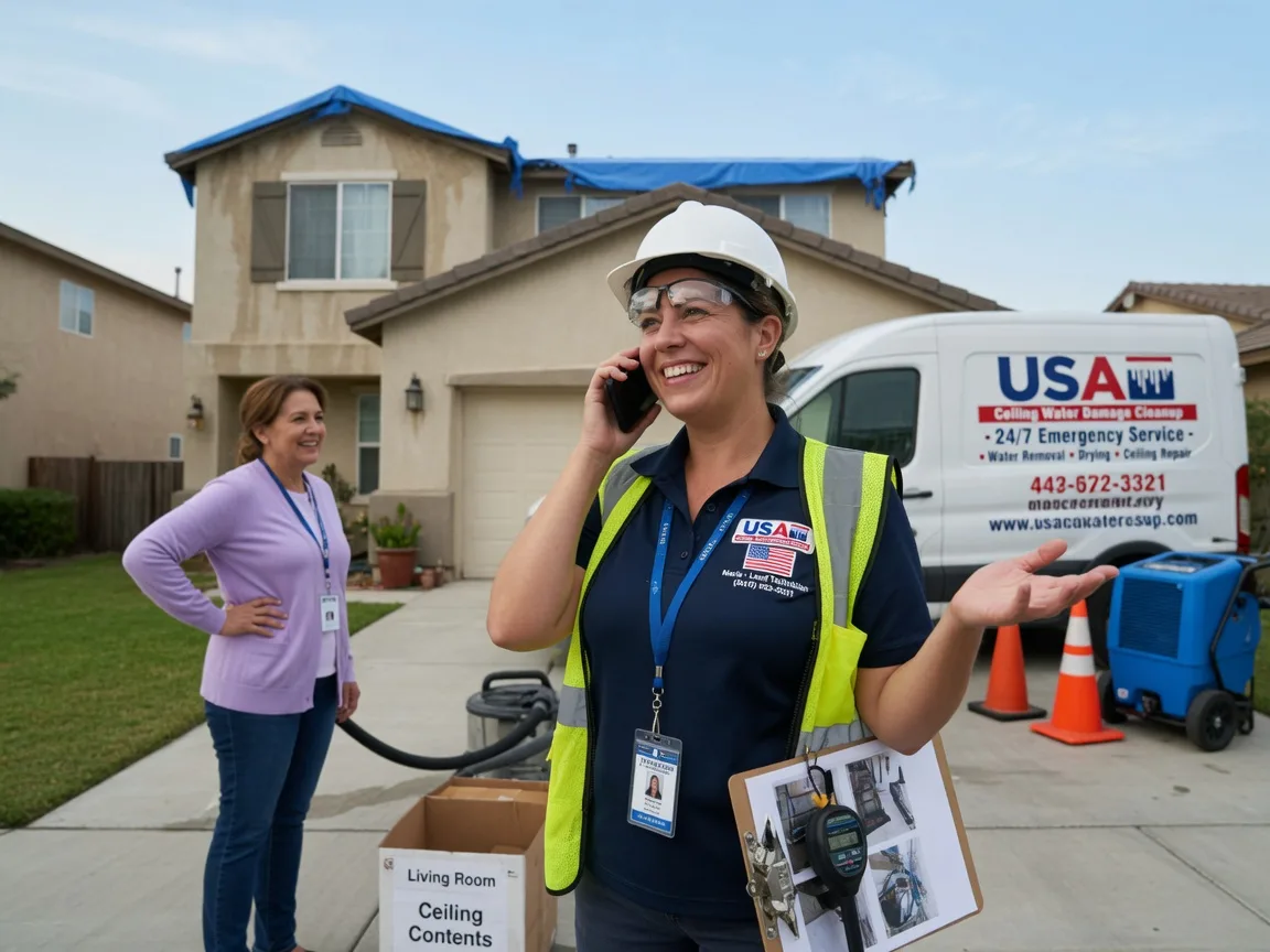 Ceiling Water Damage Restoration Manderson, SD FAQs